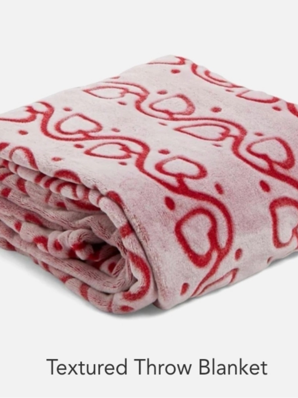 Vera Bradley Textured Throw Blanket Stitched Vines